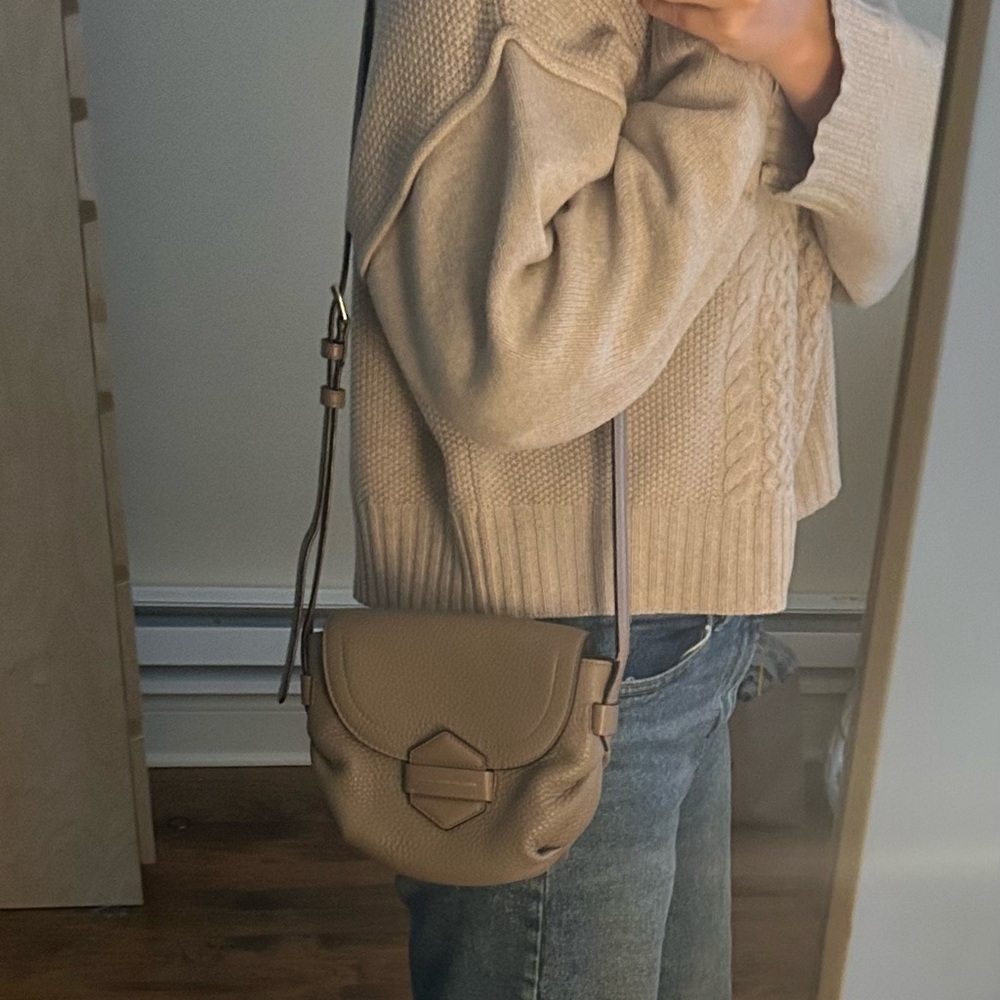MARC by MARC JACOBS taupe leather crossbody purse - Picture 7 of 7